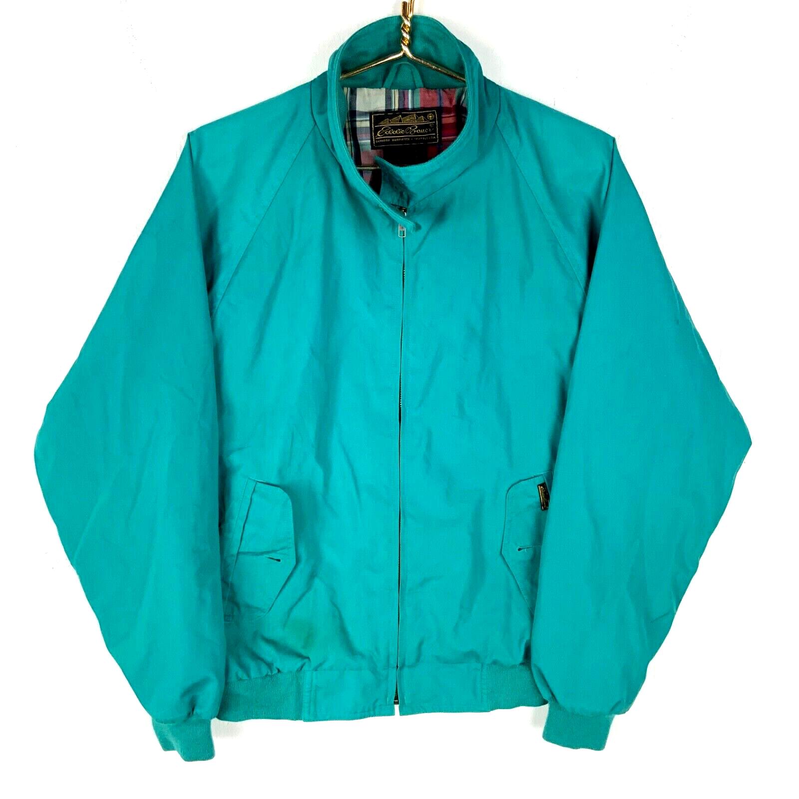 Eddie Bauer ‘80s Nylon Track Jacket Vintage 90s Eddie Bauer Track Jacket Small Blue Hooded Nylon