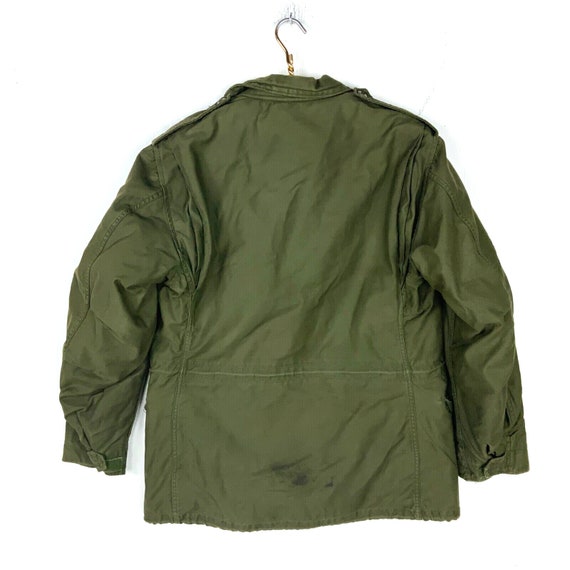 Vintage Us Military Cold Weather Jacket Size Medi… - image 2