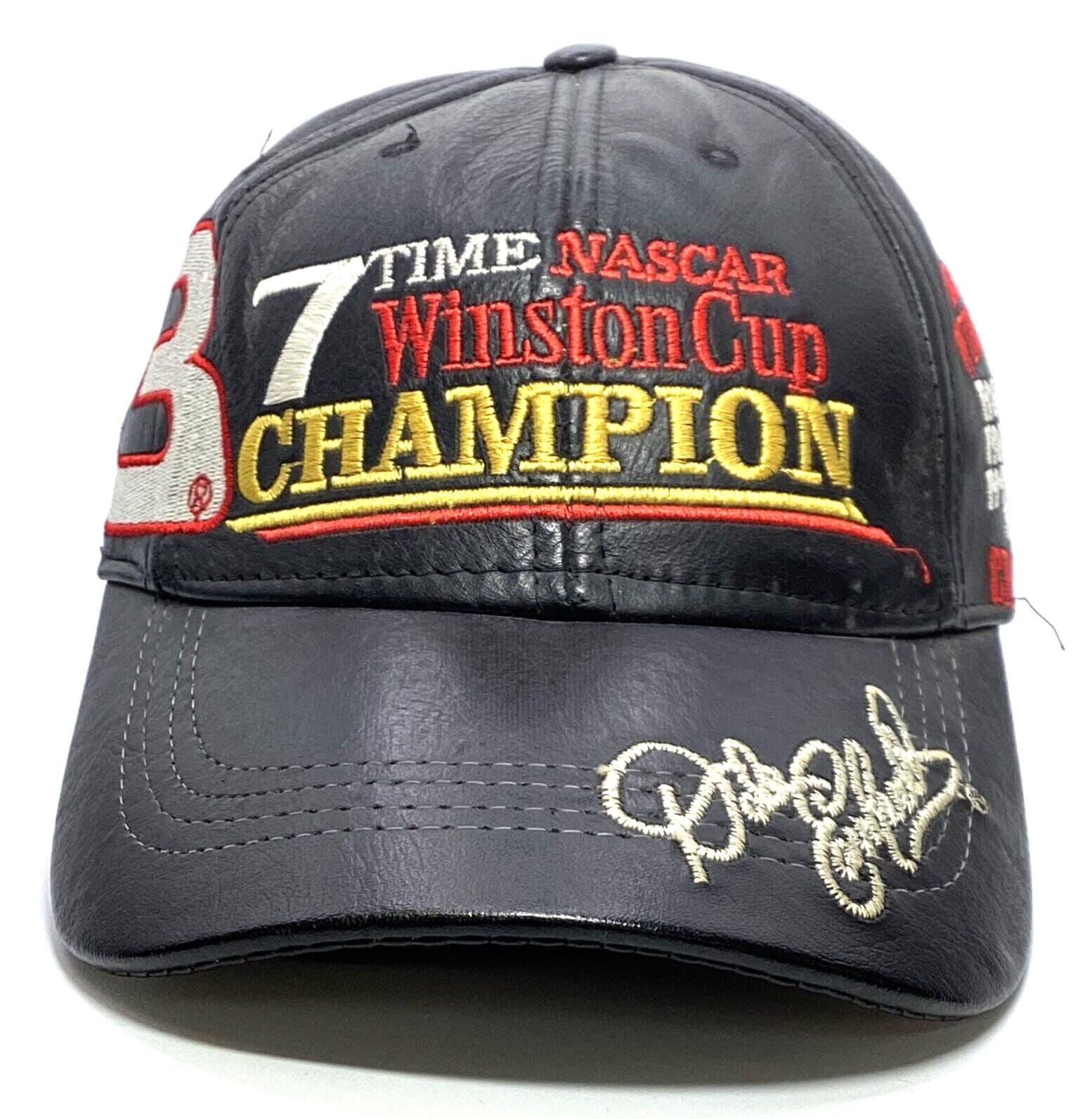 Vintage Dale Earnhardt Winston Cup Champion Snapback Hat Cap
