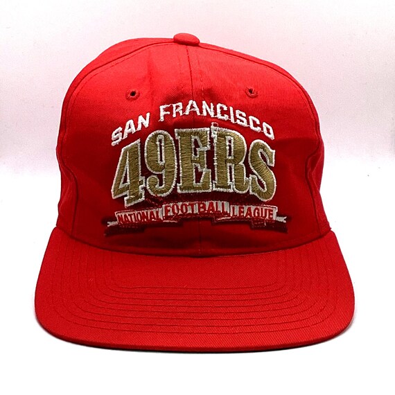 希少❗️NFL サンフランシスコ 49ers ヴィンテージ キャップ つば裏緑