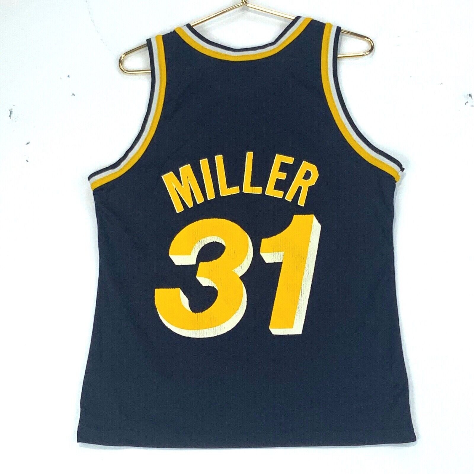 Jermaine O'Neal Indiana Pacers Pinstriped Jersey XXL