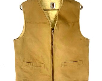 ジャケット・アウター CARHARTT 80s DUCK VEST BROWN MEDIUM TALL ジャケット・アウター CARHARTT 80s DUCK VEST BROWN MEDIUM