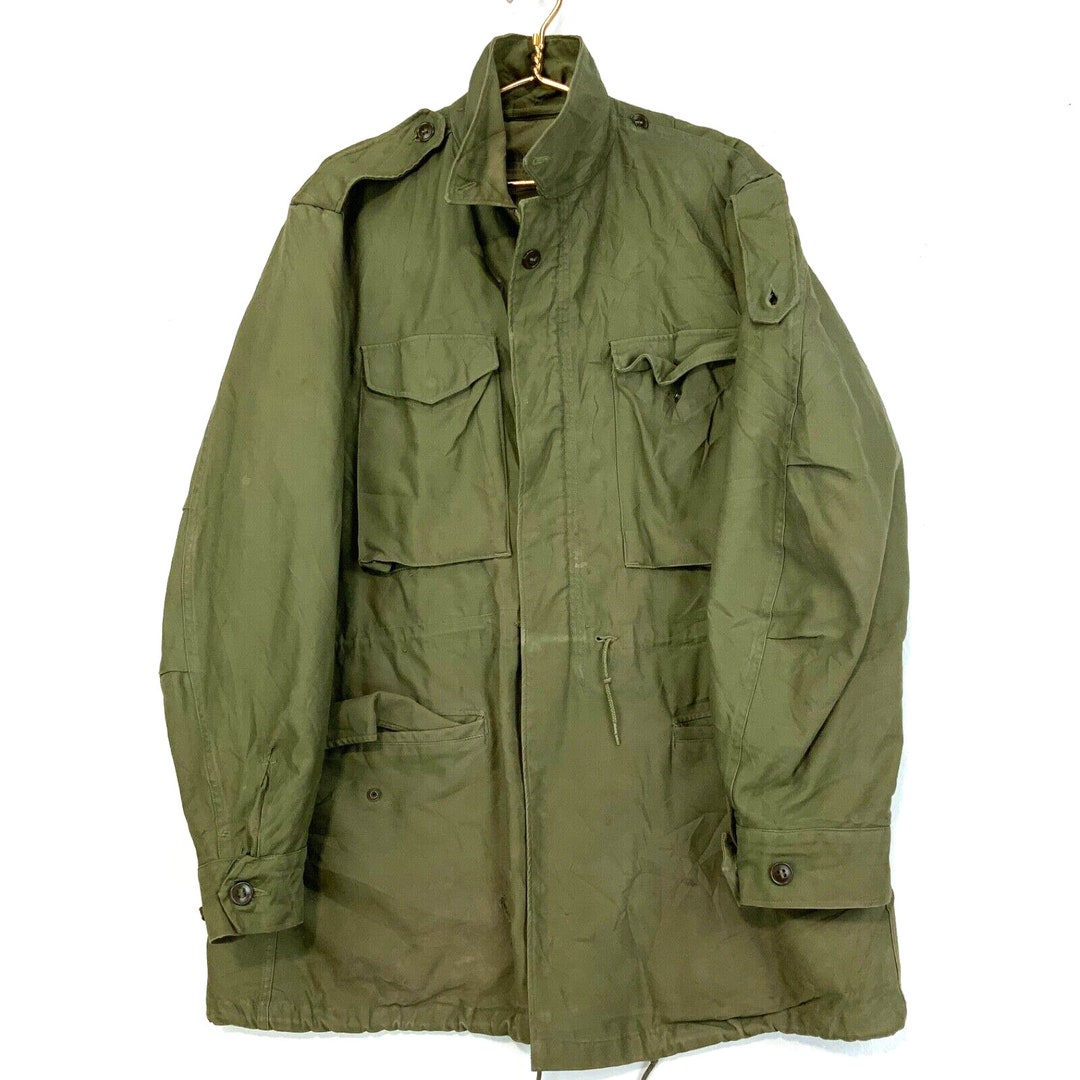 Vintage Military M-65 Field Jacket Size Medium Green Vietnam - Etsy Canada