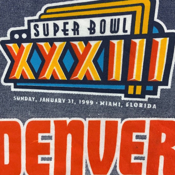 Vintage Denver Broncos Back 2 Back Super Bowl Cha… - image 4