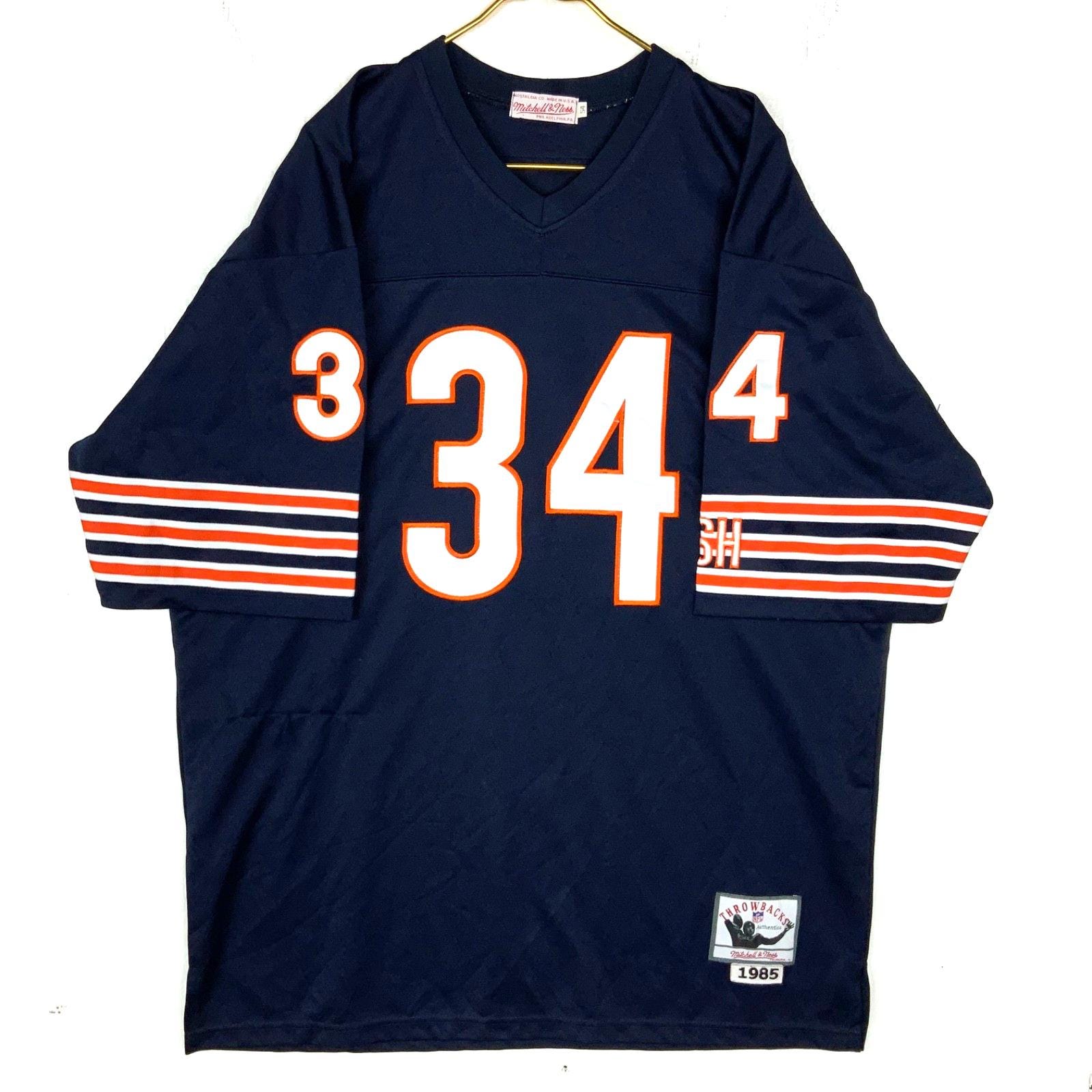 NFL mitchell&ness ウォルター・ペイトン NFL名選手たち】ウォルター・ペイトン（1975-1987） - NFL超入門