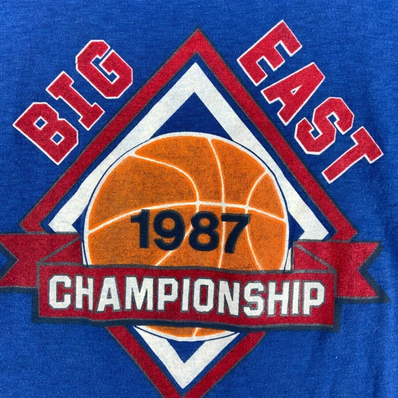 Vintage Big East Championship Madison Square Garden T… Gem