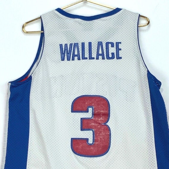 Ben Wallace 3 Detroit Pistons Nike Vintage Jersey Size Medium