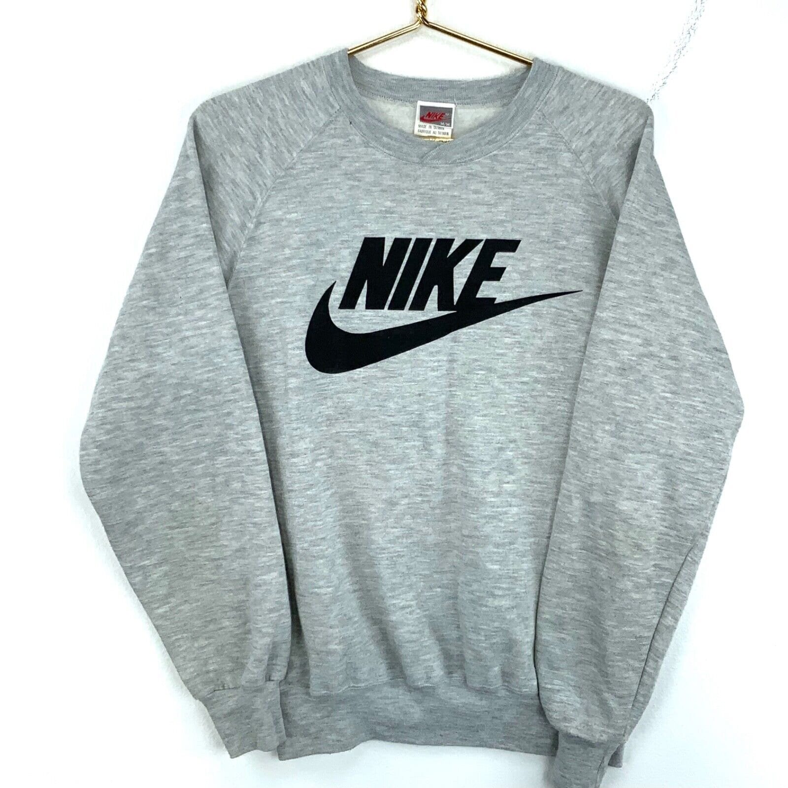 Vintage Nike Swoosh 60 Sweatshirt Crewneck Size Medium Gray - Etsy Denmark