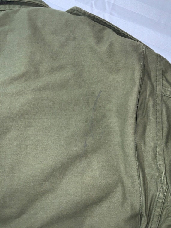 Vintage Us Military Cold Weather Jacket Size Medi… - image 6