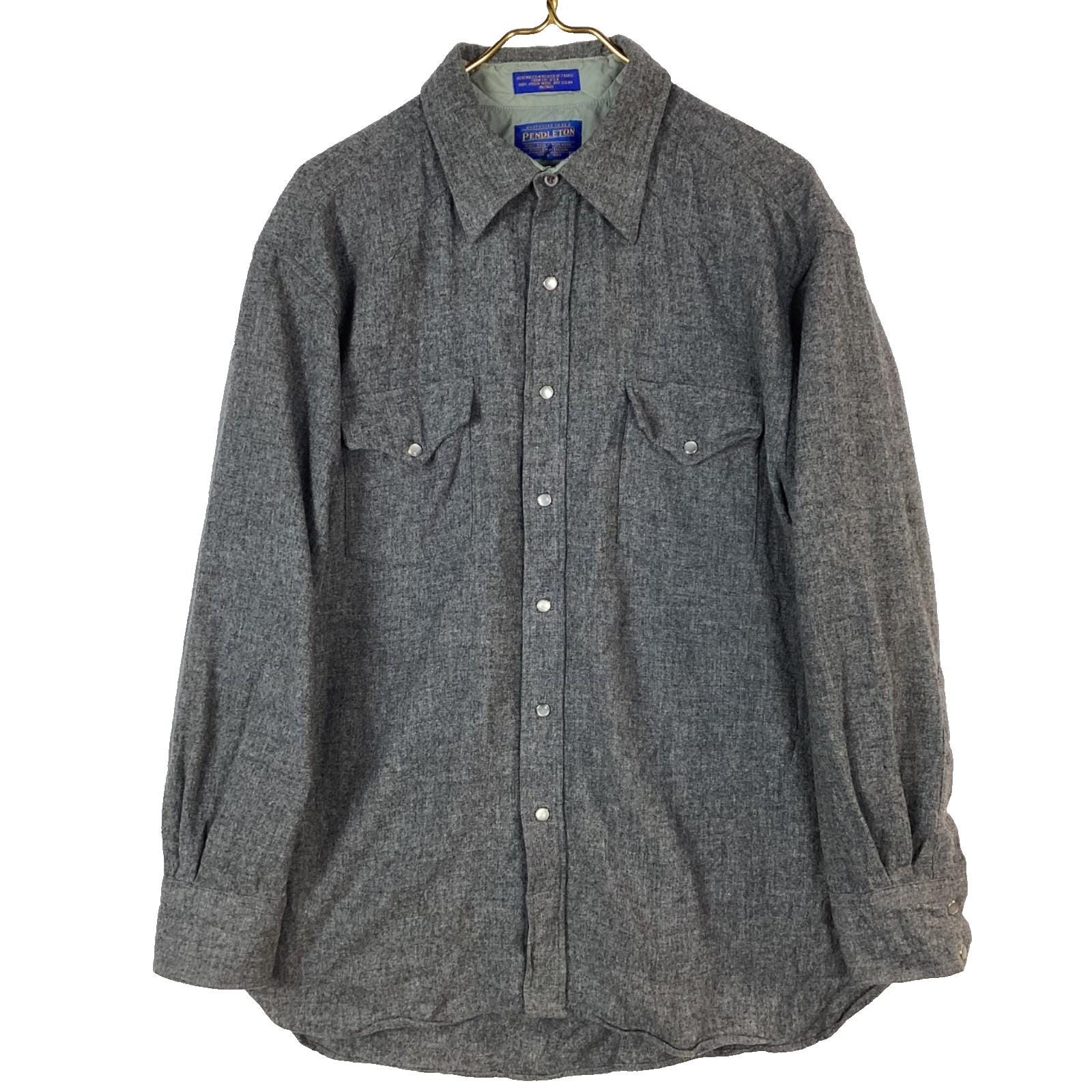 トップス SEE SEE WOOL SNAP SHIRTS SEE SEE WOOL SNAP SHIRTS