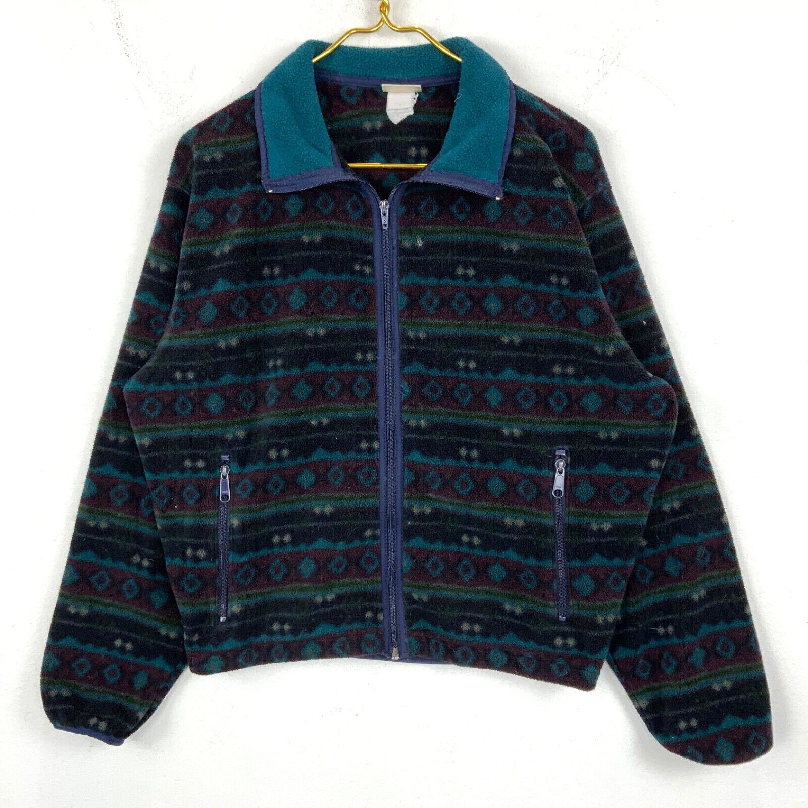 90s Patterned Fleece -  Canada
