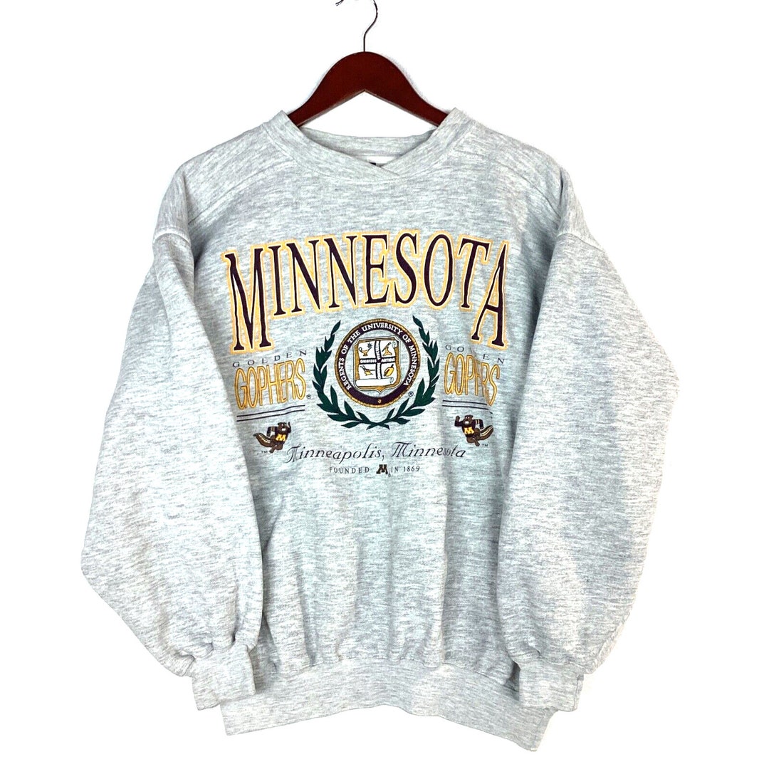 Sweat Vintage Minnesota Golden Gophers – NCAA Années 90 – Homme M