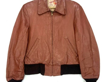 Bestzo Mens Fashion Wars Force Real Leather Jacket Beige Bestzo Mens Fashion Wars Force Real Leather Jacket Beige