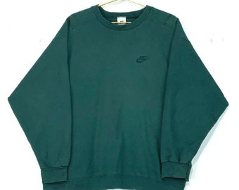 nike crewneck vintage white