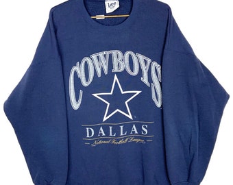 Vintage Dallas Cowboys Lee Sweatshirt Größe 2XL 1996 Nfl Football Made in Usa 90er Jahre