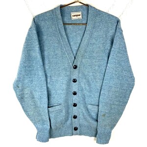 Grandpa Knit Sweater-Fresh Blue main image 1