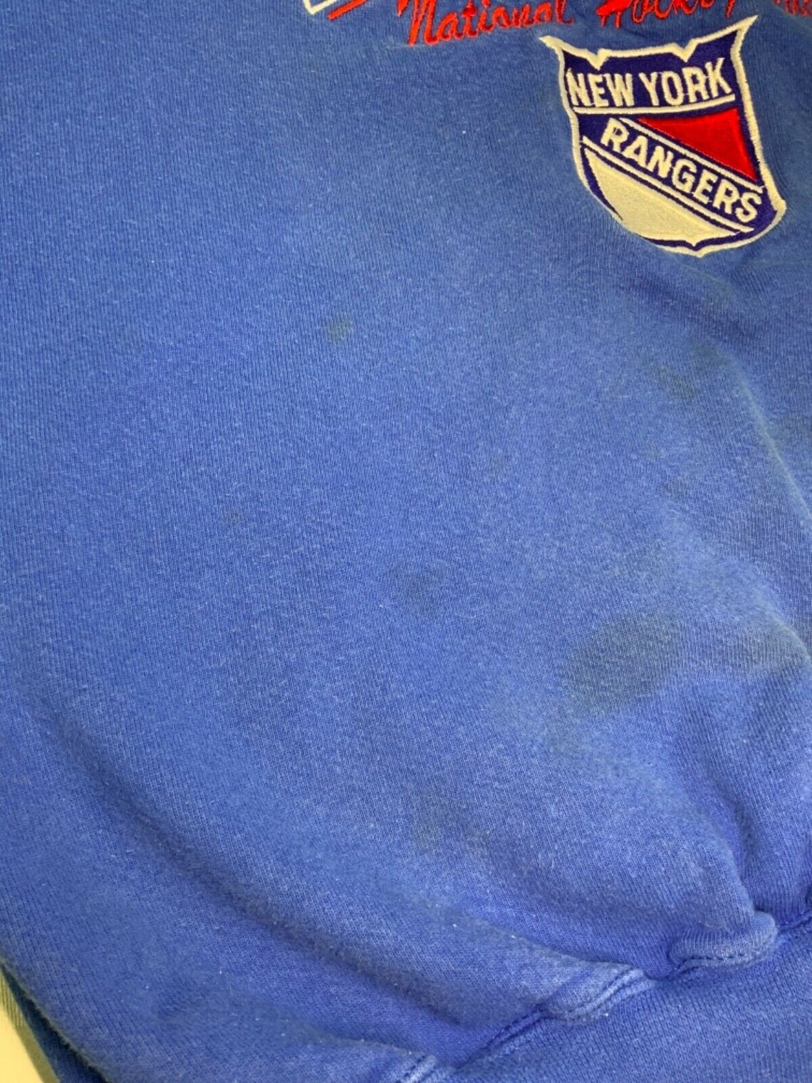 New York Rangers Vintage Logo Athletic Crewneck Sweatshirt | Etsy