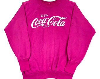Vintage Enjoy Coca cola Women s Sweatshirt Crewneck Size Large