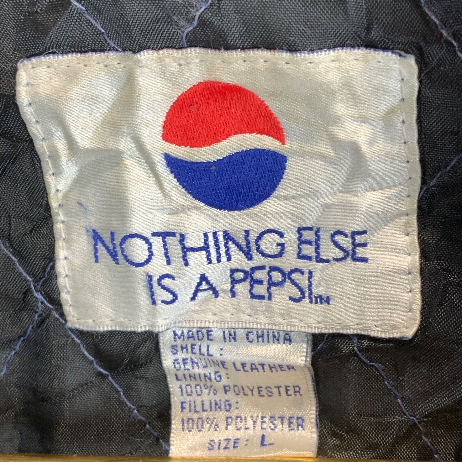 Nothing else is shop a pepsi leather jacket