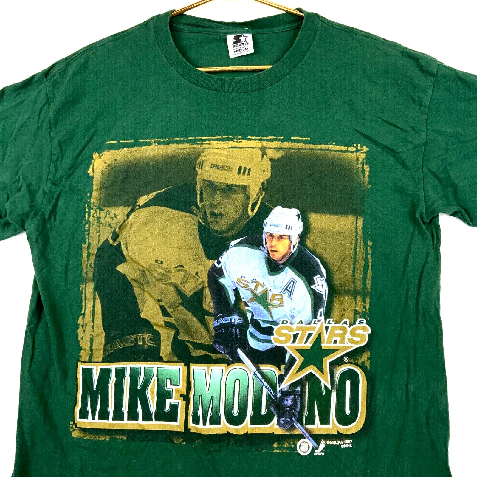 Name & Number Tee Dallas Stars Mike Modano