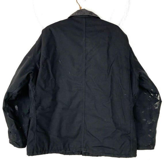 Carhartt Arctic Jacket トラディショナルジャケット BLK Carhartt Arctic Jacket Size XL Black Full Zip Lined Work