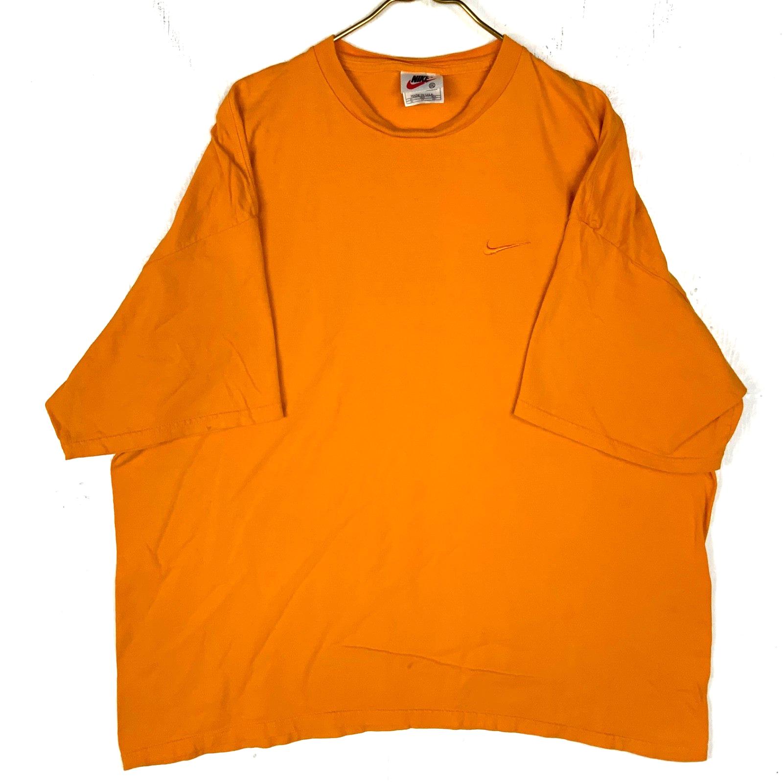 ヴィンテージ ナイキ Tシャツ サイズ 2XL オレンジ アメリカ製