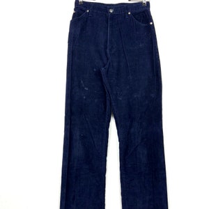 Vintage 70s Levis 505 Brown Corduroy Pants Jeans Size 29x31 USA Talon  Zipper