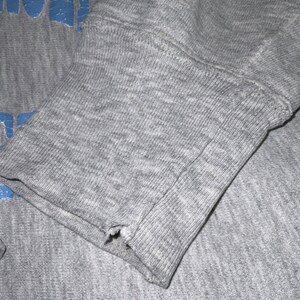 Vintage North Carolina Champion Reverse Weave Sweatshirt Medium Gray Ncaa image 6