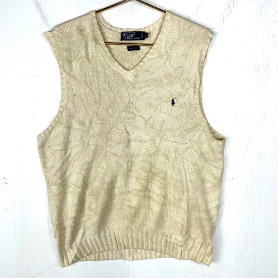 80's 90's vintage ラルフローレン ニット セーター ベスト 90's Polo by Ralph Lauren Knit Vest SIZE M 90年代 ポロラルフ