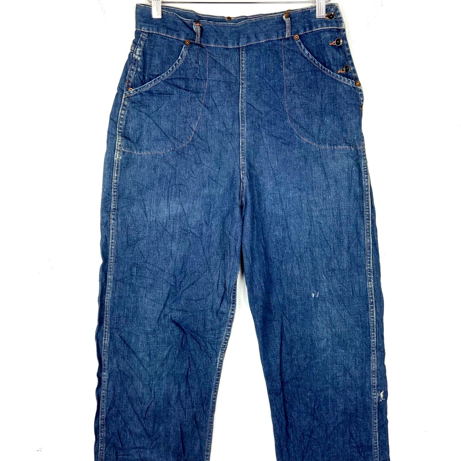 50〜60s Big Winston Donut Button Jeans il_340x270.1880802713_7n1l.jpg