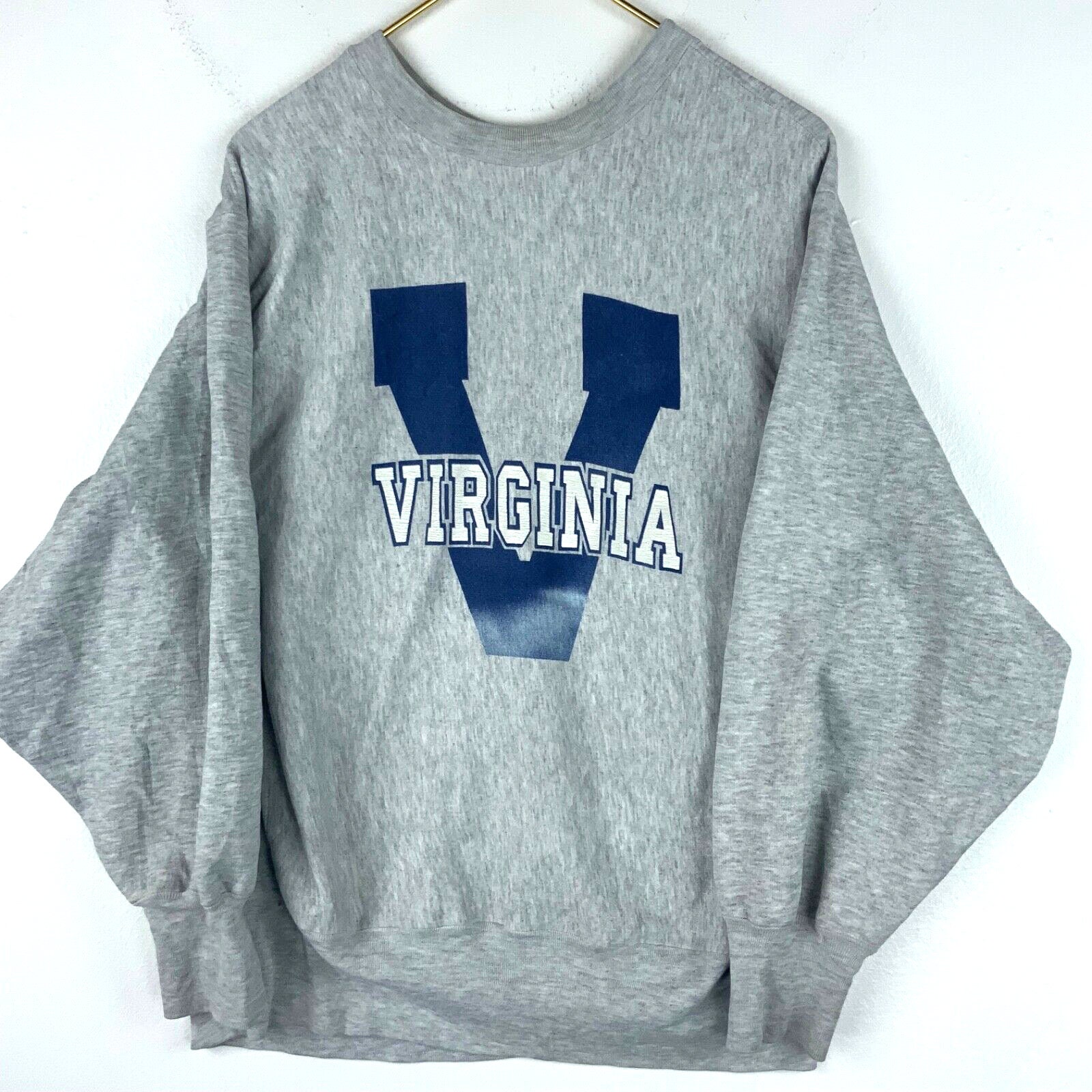  University of Virginia Official One Color Uva Cavaliers Logo  Youth Long Sleeve T Shirt,Athletic Heather, Small : Sports & Outdoors