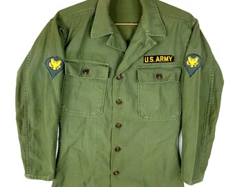 Vintage 1950s OG 107 13 Star Button Fatigues Pants With