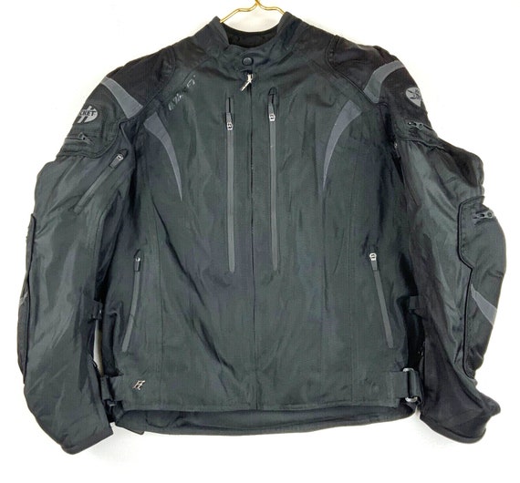 Buy Joe Rocket Full Zip Motorcycle Jacket Size Large Black