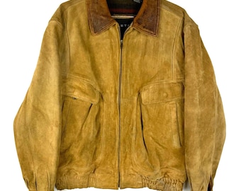 VTG Wrangler PBR Bud Light Cup ジャケット Vintage Wrangler Bud Light Cup Pbr Wool Leather Jacket Large