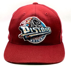 Vintage Detroit Pistons G Cap StrapBack Hat Cap Adjustable Nba