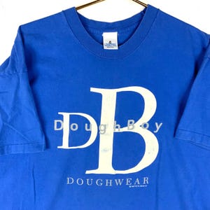 Vintage Pillsbury Doughboy T-Shirt Size 2XL Blue Made Usa 1996 Single Stitch 90s