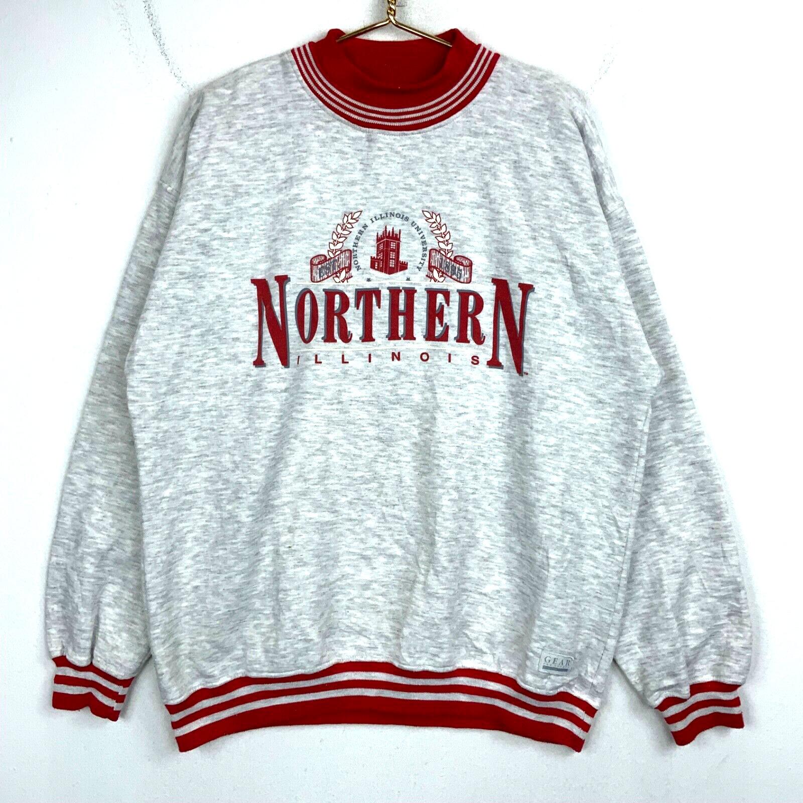 Vintage Northern Illinois University Sweatshirt Crewneck Size XL Etsy UK