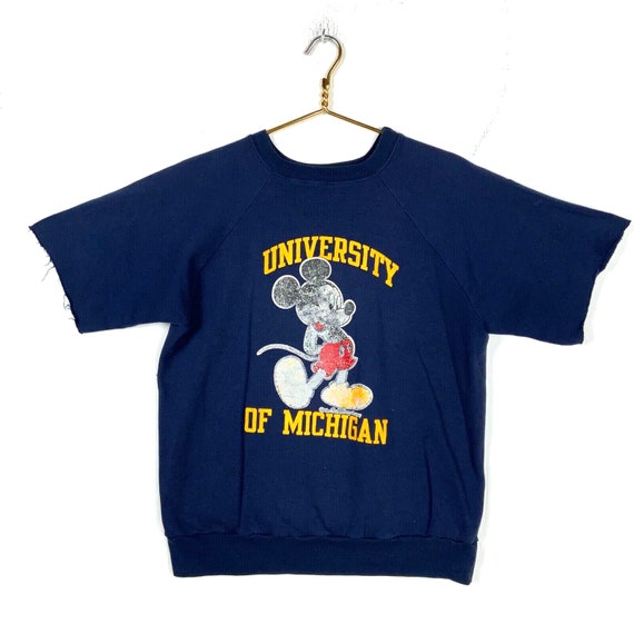 Vintage University Of Michigan Mickey Mouse Champ… - image 1