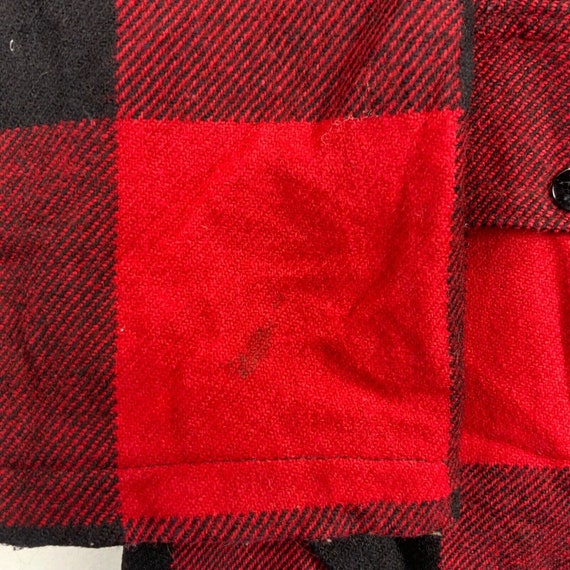 Vintage Woolrich Plaid Wool 505 Jacket Size 46 Re… - image 4