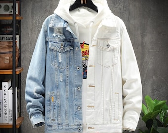 denim winter jacket