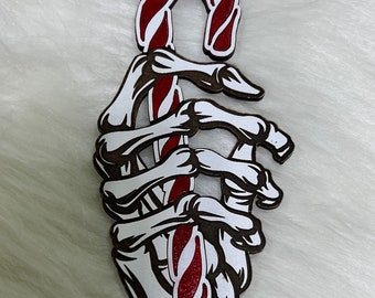 Skeleton Hand Christmas Ornament