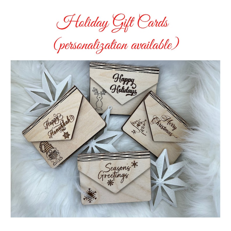 Gift Card Holder Money Holder Unique Gift Custom Made Etsy