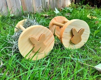 Small Animal Hay Roller: Bunny, Guinea Pig Chew Toy
