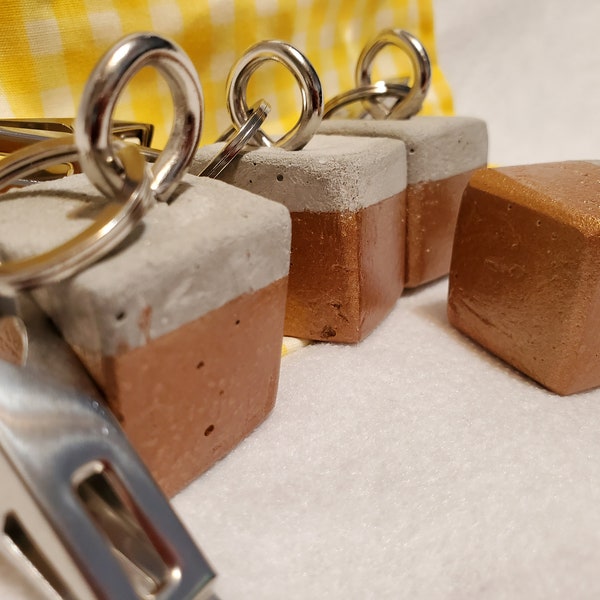 Copper Concrete Tablecloth Clip On Weights. Set of 4. RV Camping Picnic Beach BBQ Party Summer Campground Vacation