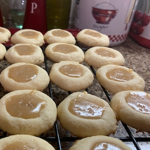 Salted Caramel Shortbread Cookies / or Turtle Cookies