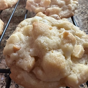Macadamia Coconut White Chocolate Chip Cookies