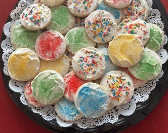 Frosted Sugar Cookies