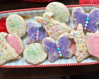 Frosted Sugar Cookies