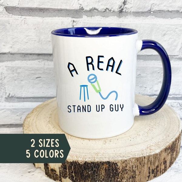 Stand Up Comedy Gift For Man, Comedian Mug for Him, Funny Comedy Club Coffee Mug, Comedy Gift for Guy, Birthday Gift for Comedy Lover Fan