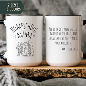 Homeschool mom mug, Gift for homeschool mom, Homeschool teacher gift, Mother's day gift for homeschool mom, Homeschool swag, Homeschool mama